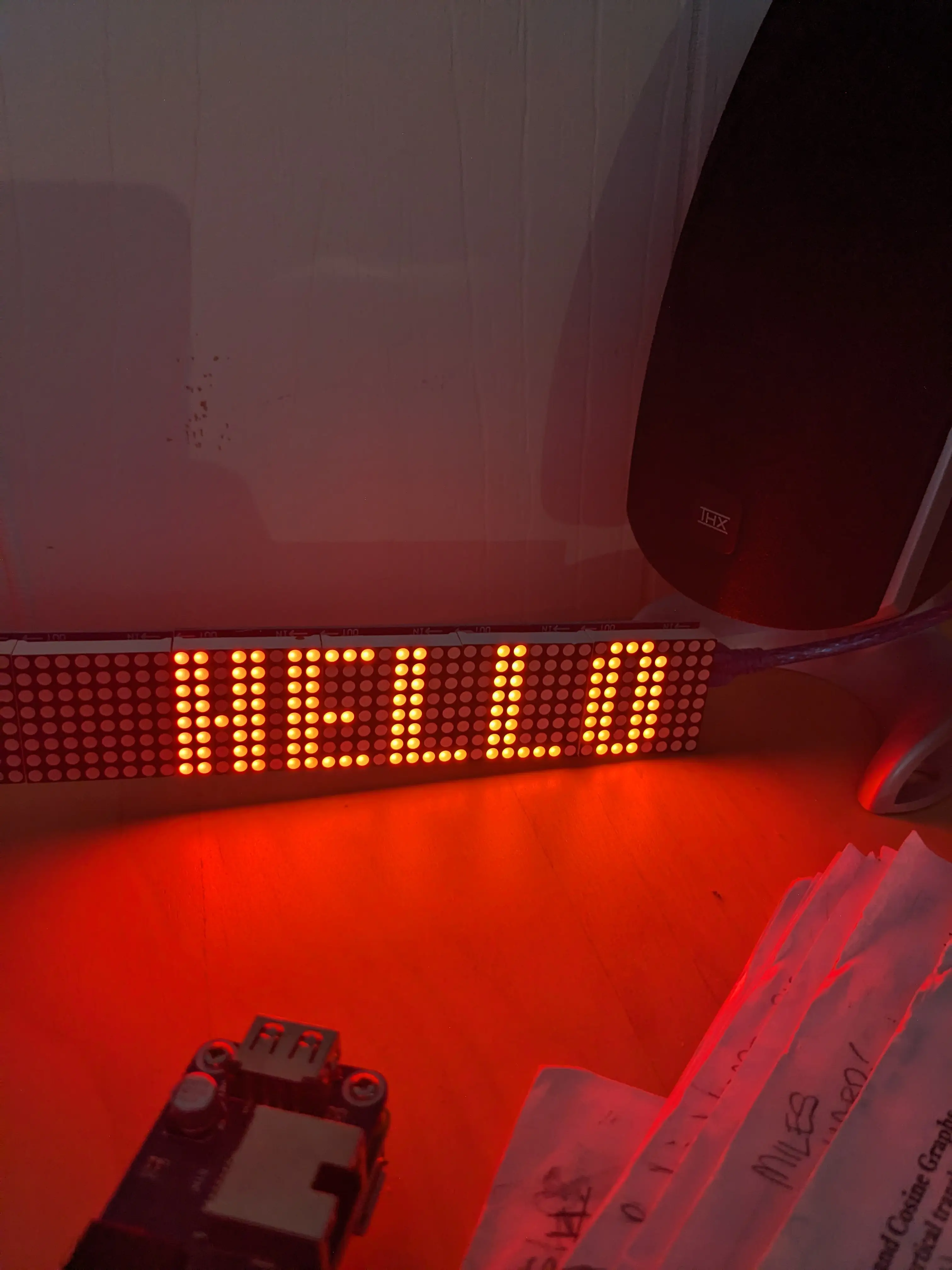 Creating Custom Fonts for the MAX7219
